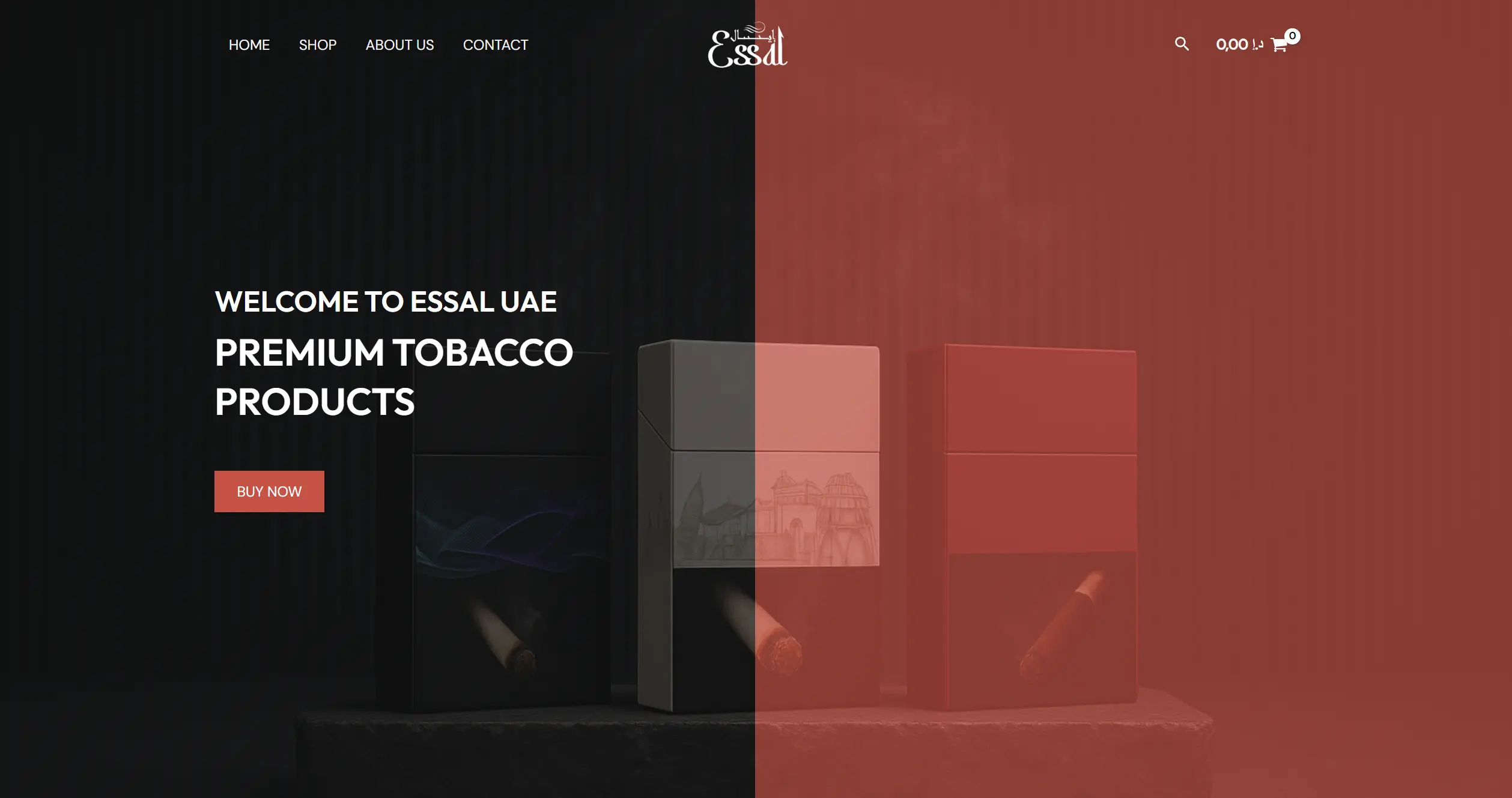 Essal UAE website